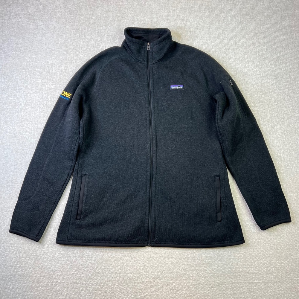 Patagonia Better Sweater Mens XL Full Zip Fleece Jacket Black Hiking Outdoors